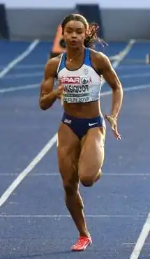 Imani Lansiquot Rang sieben in&nbsp;11,35&nbsp;s