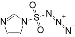 Strukturformel von 1H-Imidazol-1-sulfonylazid