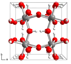 Kristallstruktur von Magnesiumiodid