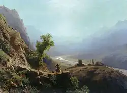 Lew Lagorio, "In den Bergen des Kaukasus", 1879