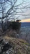 Der Hohgreutfels-Felsen