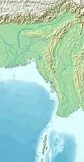 Lage der Indo-Burman Ranges