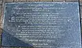 Infotafel zu Stolpersteinen in Weesp