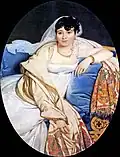 Porträt der Madame Rivière. 1806. Öl/Leinen.