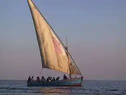 Dau zwischen Inhambane und Maxixe