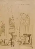Skizze von Johannes Bosboom