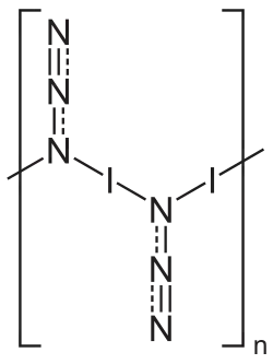Struktur von Iodazid