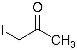 Strukturformel von Iodaceton