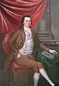 Charles Peale Polk: Isaac Hite, Jr. (1799). Belle Grove Mansion, Shenandoah Valley, Virginia
