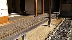 Engawa in kure-en (榑縁)-Ausführung