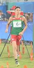 Ismael Hernández läuft 2016 zur Bronzemedaille