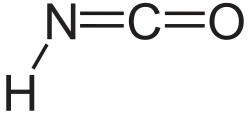Struktur von Isocyansäure