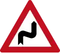 104 Doppelkurve – zunächst rechts