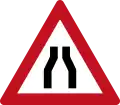 109 Verengte Fahrbahn