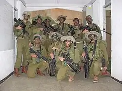 Soldaten des Netzach Jehuda-Bataillons
