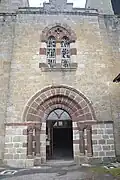Mittelteil der Fassade