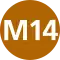 Liniensymbol der M14