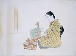 Nähen, ca. 1935