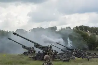 FH70-Feldhaubitzen, 21. Artillerie-Regiment Trieste
