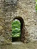 Heutiges Eingangstor zum Wohnturm