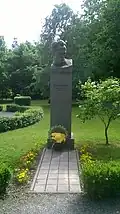 Statue im Park von Ivan Franko