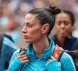 Titelverteidigerin Ivana&nbsp;Španović konnte im Finale verletzungsbedingt nicht&nbsp;antreten