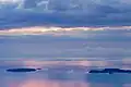 Die Inseln in der Bucht bei Sosopol.