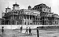 Das Theater während der Bauphase 1894
