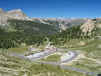 Blick vom Pass des Col d’Izoard nach Norden