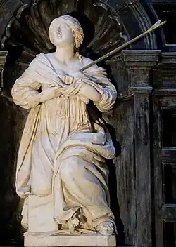 Heilige Ursula in der Notre-Dame du Sablon/Onze-Lieve-Vrouw ten Zavel (1651)