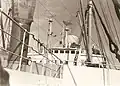 Teilansicht der Brückenaufbauten