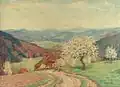Schwarzwaldlandschaft im Frühling