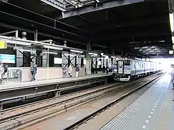 Einfahrender Zug