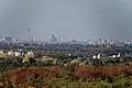 Aussicht vom Jaberg-Turm Richtung Düsseldorf