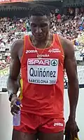 Jackson Quiñónez – 13,72&nbsp;s im dritten Halbfinallauf und damit&nbsp;ausgeschieden