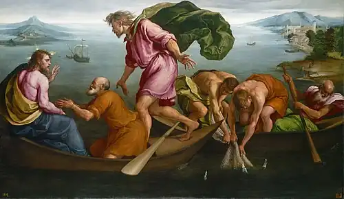 Der wunderbare Fischzug (1545), Washington, National Gallery of Art
