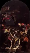 Grablegung Christi, 1594, San Giorgio Maggiore, Venedig