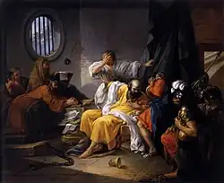Der Tod des Sokrates von Jacques-Philip-Joseph de Saint-Quentin