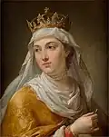 Königin Jadwiga nach Gefolge der polnischen Könige von Marcello Bacciarelli (1771).