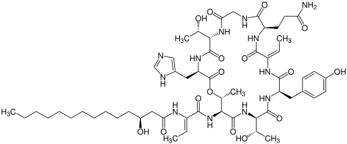 Strukturformel von Jagaricin