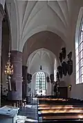 Blick in das Seitenschiff