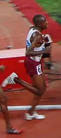James Kwalia C’Kurui im Vorlauf über 5000 Meter 2008