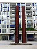 Stahlbau HEB 1000, Höhe 1100 cm, Andreaspark Zürich-Oerlikon