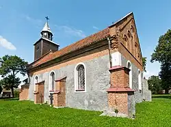 Die römisch-katholische Kirche Unserer Lieben Frau vom Rosenkranz in Janikowo