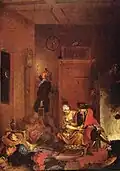 Nachtwache, um 1770 (Rheinisches Landesmuseum Bonn)