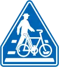 407-3: Überweg für Fußgänger und Fahrräder