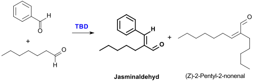Jasminaldehyd-Synthese mit TBD