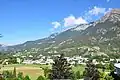 Blick auf Jausiers