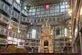 Friedenskirche Jauer (1655). Vierstöckige, teilweise achtseitige Empore.