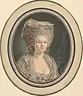 Jean-François Janinet: Rose Bertin, vor 1790 (Drouot).